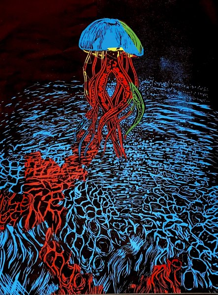Blue Jellyfish